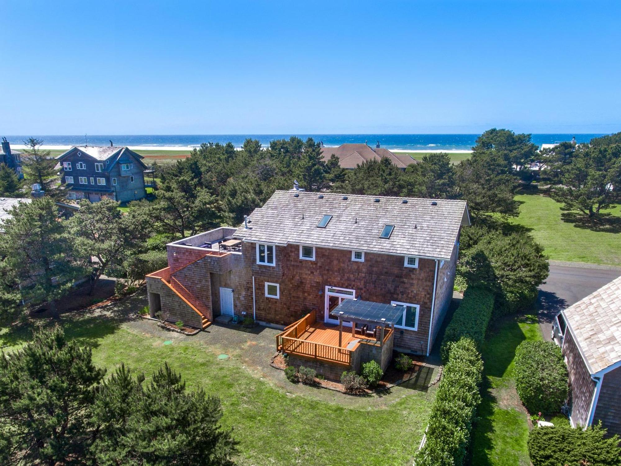 Pacific Northwest Beach House 5G Ev Charger Dog Gearhart Buitenkant foto
